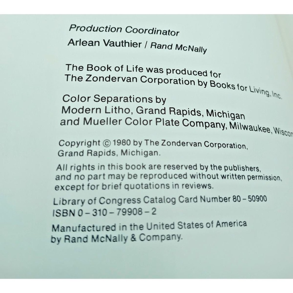 The Book of Life Vol. 1 –‎ God's Pioneers: Journeys for Jesus – Zondervan VG - Picture 9 of 9